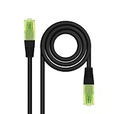 NANOCABLE 10.20.1415-BK Netzwerkkabel Patchkabel Cat.6 UTP AWG26 CCA schwarz 15m