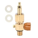 Golden Brass CO2 -Tank -Nachfüllhochdruckventilersatz für schnelle Füllung M18 x 1,5 männlicher Stecker