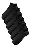 QINCAO Sneaker Socken – 6 oder 10 Paar Kurze Halbsocken für Herren & Damen (Unisex) – Baumwoll-Qualität