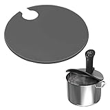 Sous-Vide-Silikondeckel für präzises Garen – passend für Anovas Sous-Vide-Präzisionskocher | behält Feuchtigkeit, Geschmack und Temperatur | perfekt für Sous-Vide-Kocher und Suppentöpfe in der Küche