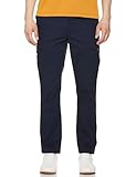 Amazon Essentials Herren Gerade geschnittene Stretch-Cargohose (erhältlich in Big & Tall), Marineblau, 34W / 32L