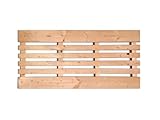 KARIBU Sauna Bodenrost | Massivem Fichteholz Natur | 100 x 46 cm | Hochwertiger Sauna Zubehör