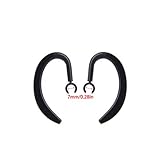 GMBYLBY 1 Paar weiche Silikon-Ohrbügel, Ohrbügel, Ohrschlaufen, einziehbare Clip-Hülle