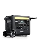 Anker SOLIX F2600 Tragbare Powerstation, 2400W (3600W Max.) Solargenerator, GaNPrime Akku für Zuhause, LiFePO4 Powerstation für Camping & Wohnmobil (Solarpanel optional)