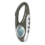 Barometer-Höhenmesser, Kompass, LCD-Digital-Barometer, Höhenmesser, Thermometer, Metrischer Höhenmesser für Klettern, Camping, Outdoor-Sport