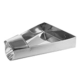 ANDRESLAD Edelstahl Lebensmittelechte Schaufel Große Kapazität Ergonomisch Geformt Für Pommes Frites Snacks Popcorn Lebensmittel Verpackung