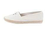 Tom Tailor Damen 7490090003 Flacher Slipper, White, 39 EU