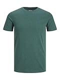 JACK & JONES Male T-Shirt Einfarbig T-Shirt