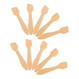 Veemoon 10 Stück Wiederverwendbare Gesichtsmaske Auftragehilfe für Cremes Peelings für Hautpflege Zuhause Spa