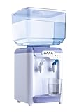 Jocca Wasserspender mit 7 Liter Tank, Kühlsystem 10-15°C, BPA-frei, Weiß-Lila