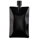 Herren Likör-Flachmann, Weinflaschen-Flachmann - Tragbarer Flachmann aus Edelstahl | Auslaufsichere Taschenweinflasche für Likör und Wasser