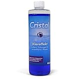 Cristal Klareffekt Trübungsentferner - Für alle Filterarten - Gegen trübes Poolwasser - Verbessert die Filtration - Einfache Anwendung - Für kristallklares Wasser in Pool & Whirlpool