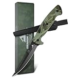 DRAGON RIOT Filetiermesser Fisch 13CM, Edelstahl Fischmesser mit Anti-Rutsch-Griff, Full Tang Ausbeinmesser profi Kochmesser, Outdoor-Messer für Fisch und Fleisch, Scharfes Küchenmesser