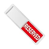 Türschilder Für Büro „Do Not Disturbs“ (Reserviert/Verfügbar) Schiebetürschild „Home Office“ (Frei Besetzt) ​​Privatsphäre Schiebetür „Reserviert“ Oder „Verfügbar“