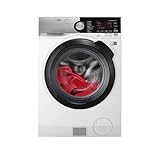 AEG Waschmaschine, ProSteam – Auffrischfunktion, 9,0 kg, Leise, Mengenautomatik, Nachlegefunktion, Kindersicherung, Wasserstopp, 1600 U/min, LR7A70690