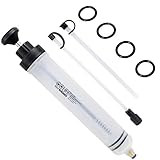 CCLIFE 500ml Ölabsaugpumpe Ölabsaugspritze Absaugpumpe Ölabsaugpistole Flüssigkeitsabsauger und Füllpumpe Geeignet für Motor Getriebe Kfz-Bremsflüssigkeit Kühlmittel Ölabsauger Umfüllpumpe
