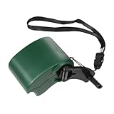 Supvox Handkurbel Generator USB Notstrom Powerbank mit Roter LED Robustes Kunststoffgehäuse Tragbar für Outdoor Camping Wandern Handbetriebener Stromerzeuger für Notfälle