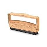 Uqezagpa Schallplattenreiniger-Bürste Schallplattenentferner, antistatische Schallplattenbürste, Kohlefasern, Borsten, reinigt Bürste