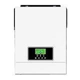 PSMPENG 3KW 24V 230V Offgrid Solar Inverter DC zu AC Konverter Arbeiten mit Batterien Mit 80A MPPT Solar Controller Wi-Fi Monitor Energiesparende und langlebig