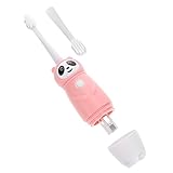 Homoyoyo 1 Satz Kinderzahnbürste für Jahre Cartoon Design Elektrische Zahnbürste mit Sanften Borsten Effektive Zahnreinigung für Zuhause und Unterwegs Bürstenköpfen Batterie