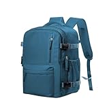 CPAMORTEL Ultraleichter Camping-Rucksack, Outdoor-Sporttasche, Bergtasche, Wanderrucksack, Tagesrucksack, Reisen, Baumwoll-Leinen-Tasche (blau)