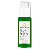 Maruderm Cica Repair Getönte Farbkorrektur-Sonnencreme SPF 50+ – Sehr Hoher UVA/UVB-Schutz | Hydratisierende & Beruhigende Gesichtscreme mit Centella Asiatica, 50 ML