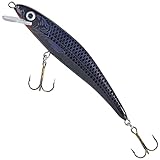 Balzer Matze Koch Zanderwobbler UV Booster 13cm 13g Flachläufer, Farbe:Night Crawler