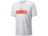 PUMA Schweiz Trikot Away Herren WM 2022, Größe:M, Spielerflock (zzgl. 22.90EUR):0 ohne Flock