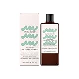 Rosemary Thickening Shampoo – Stärkend mit Rosmarinöl, Biotin & Koffein – Veganes Volumen Shampoo für feines & dünnes Haar – Curly konform – 200ml (1PC)