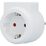 UNITEC Zwischenstecker mit 1x Schuko, 1x USB Typ C und 2x USB Typ A, 3,4 A, weiß