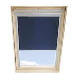 Dachfenster Verdunkelungsrollo kompatibel mit VELUX M06 / 306, Dunkelblau