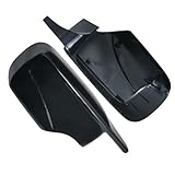 Rückspiegelabdeckung Für E46 Für E39 Für 4 Türer Für 3er-Serie 1998 1999 2000 2001 2002 2003-2005 Für M4 2021 Tür-Rückspiegel-Abdeckkappe Seitlich(Glossy Black)