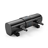 VIALIA UVC Klärer CUV-2110, 110 Watt UV-Lampe für klares Wasser, Teichklärer mit 4 Anschlüssen, Algenvernichter für Gartenteich, Pool und Aquarium