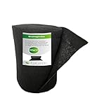 EraGreen Premium Drainagevlies 0,5m x 10m - Trennvlies 150g/m² wasserdurchlässig - Filtervlies, Trennvlies für Hochbeete und Blumentöpfe - schwarz