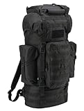 Brandit BUNDESWEHR KAMPFRUCKSACK 65L NEU BW RUCKSACK ARMY ARMEE OUTDOOR TREKKING TASCHE, Farbe:Schwarz