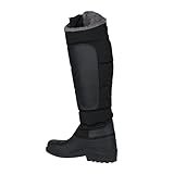 HORZE Damen Thermo Reitstiefel Utah, Winterreitstiefel gefüttert, Thermo Reitschuhe, Schwarz, 39