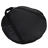 Toddmomy Runde Beckentasche Aus Strapazierfähigem Oxford Große Aufbewahrungstasche Mit Innentasche Für Zubehör Für Musiker Und Instrumententransport
