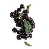 SAFIGLE Künstliche Kirschen Teiliges Deko Lebensechte Fake Fruit Dekoration für Fotografie Spielrequisiten Kindergarten und Garten Realistische Früchte für Wohn Marktgestaltung