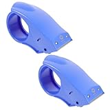 CANIGHT 2 Stück Klebeband Cutter Handlicher Abroller für Präzises Verpacken für und Lagerarbeiten Langlebiges Kunststoffdesign Einfache Handhabung Scharfe Klingen für Zufällige Farbe
