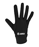 JAKO Unisex Feldspielerhandschuhe Funktion, Schwarz, 10