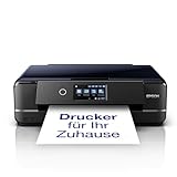 Epson Expression Photo XP-970 3-in-1 Tintenstrahl-Multifunktionsgerät Drucker (Scanner, Kopierer, WiFi, Ethernet, Duplex, 10,9 cm Touchscreen, Einzelpatronen, 6 Farben, DIN A3) schwarz, 10 x 15 cm