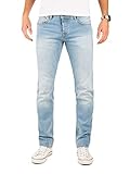 Yazubi Herren Jeans Edvin Slim Fit - Jeanshose Für Männer, Blau (Flint Stone 183916), W29/L34