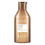 Redken Spülung für trockenes und brüchiges Haar, Belebt und hydratisiert, Mit Fettsäuren, Antioxidantien und Argan-Öl, All Soft Conditioner, 1 x 300 ml
