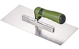 Colorus Profi Glättekelle 280 × 130 mm – Edelstahl rostfrei – 2K Ergo-Griff – Spachtelwerkzeug für Putz, Kleber & Trockenbau