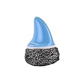 Küchenreinigungsschwamm, strapazierfähig, Scoupads, Geschirrspülschwamm, Stahlwolle, Schrubber aus Edelstahl/Blau/1