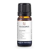 Naissance Citronella Ätherisches Öl (Nr. 182) - 10ml - 100% Naturreines Citronellaöl für Naturkosmetik, Aromatherapie, Duftlampe - Duftöl für Aroma Diffuser