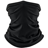 Vancle Schlauchschal Herren und Damen - Sommer Kühlender Multifunktionstuch Mundschutz, Gesichtsmaske, Halstuch für Motorrad - Elastisch Atmungsaktiv und Waschbares Sports Bandana