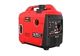 AIPOWER SC1400i Inverter Generator, 1200W Maximalleistung, 1100W Nennleistung, Tragbarer Benzin-Generator, USB- und 230V-Anschlüsse