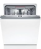 Bosch SBV4ECX32E, Serie 4, Smarter XXL-Geschirrspüler Vollintegriert 60 cm, Besteckschublade, Made in Germany Spülmaschine, extra Trocknen, starke Reinigung, sehr leise, Automatikprogramme, AquaStop
