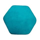 Beaupretty Plüsch Hexagon Teppichmatte Spielzelt Matte Weicher Teppich für Mädchenzimmer Kuschelige Spielmatte für Kinderzimmer Wohnzimmer und Spielräume